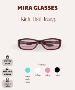 Gọng kính cận thời trang MIRA GLASSES nhiều màu sắc